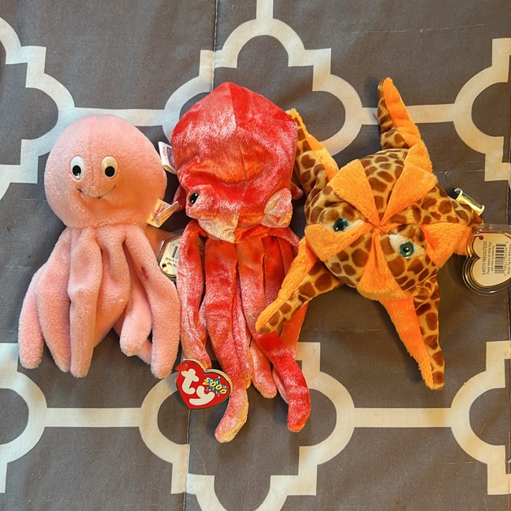 Deep Sea Beanie Baby Bundle - Picture 2 of 4